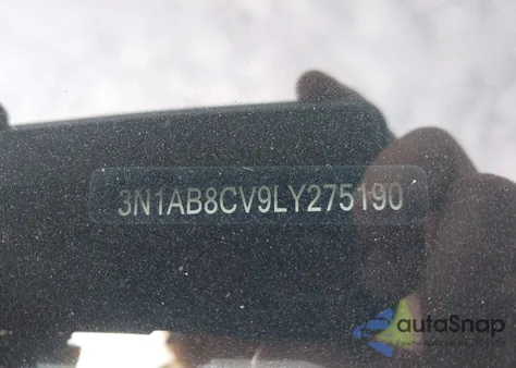 2020 Nissan Sentra Sv Xtronic Cvt z USA, uszkodzony, nr VIN 3N1AB8CV9LY275190